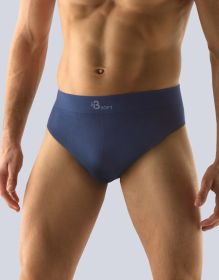 GINA pánské slipy se širším bokem, širší bok, bezešvé, jednobarevné Bamboo Soft 51005P | černá L/XL, černá M/L, černá S/M, lékořice M/L, lékořice S/M, tm. šedá L/XL, tm. šedá M/L, tm. šedá S/M