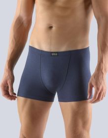 GINA pánské boxerky s kratší nohavičkou, kratší nohavička, šité, jednobarevné  73068P | bílá 46/48, bílá 50/52, bílá 54/56, bílá 58/60, černá 46/48, černá 50/52, černá 54/56, černá 58/60, lékořice 46/48, lékořice 50/52, lékořice 54/56, lékořice 58/60