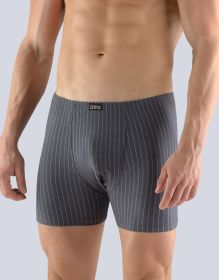 GINA pánské boxerky s delší nohavičkou, delší nohavička, šité 74105P