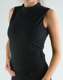 GINA dámské tričko bez rukávů, skampolo, šité, jednobarevné  98016P | lékořice S, melta S, třešňová M, třešňová S
