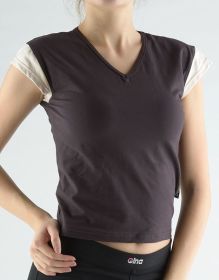 GINA dámské tričko s krátkým rukávem, krátký rukáv, šité 98010P