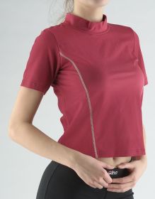 GINA dámské tričko s krátkým rukávem, krátký rukáv, šité 98019P