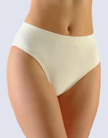 GINA dámské kalhotky klasické, širší bok, šité, jednobarevné 10207P