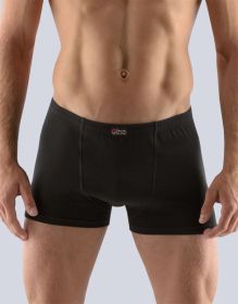 GINA pánské boxerky s kratší nohavičkou, kratší nohavička, šité, jednobarevné 73068P