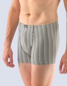 GINA pánské boxerky s kratší nohavičkou, kratší nohavička, šité 73112P