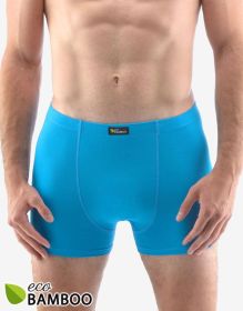 GINA pánské boxerky s kratší nohavičkou, kratší nohavička, šité, jednobarevné Eco Bamboo 73125P | bílá 46/48, bílá 50/52, bílá 54/56, bílá 58/60, černá 50/52, černá 54/56, černá 58/60, dunaj 50/52, dunaj 54/56, dunaj 58/60, tm. šedá 50/52, tm. šedá 54/56, tm. šedá 58/60