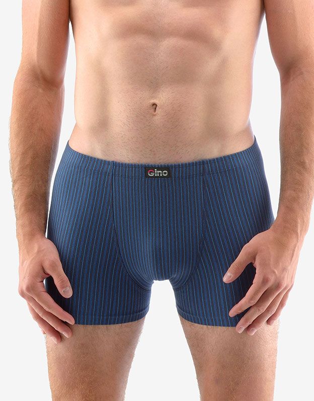 GINA pánské boxerky s kratší nohavičkou, kratší nohavička, šité 73119P -