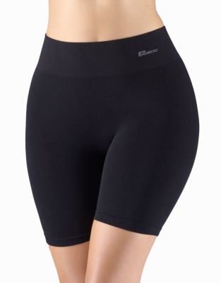 GINA dámské boxerky prodloužené, kratší nohavička, bezešvé, klasické, jednobarevné Eco Bamboo 03019P