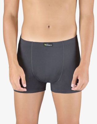 GINA pánské boxerky s kratší nohavičkou, kratší nohavička, šité, jednobarevné Eco Bamboo 73125P