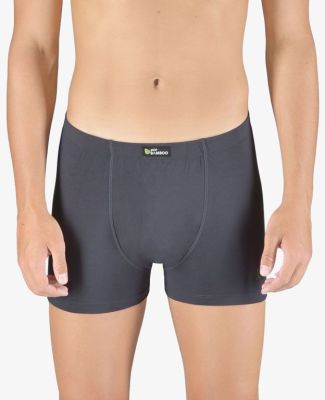 GINA pánské boxerky s kratší nohavičkou, kratší nohavička, šité, s potiskem Eco Bamboo 73129P