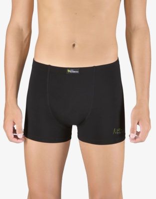 GINA pánské boxerky s kratší nohavičkou, kratší nohavička, šité, s potiskem Eco Bamboo 73129P | bílá olivová 46/48, bílá olivová 50/52, bílá olivová 54/56, bílá olivová 58/60, černá olivová 50/52, černá olivová 54/56, černá olivová 58/60, tm. šedá olivová 50/52, tm. šedá olivová 54/56, tm. šedá olivová 58/60
