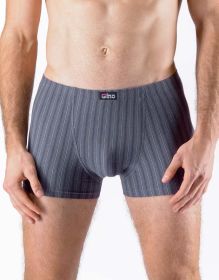 GINA pánské boxerky s kratší nohavičkou, kratší nohavička, šité  73131P