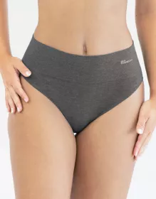 GINA dámské kalhotky klasické se širokým bokem, širší bok, bezešvé, jednobarevné Eco Bamboo 00039P
