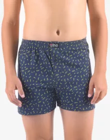 GINA dětské trenky volné chlapecké, šité, s potiskem 65014P