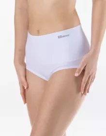 GINA dámské kalhotky klasické se zpevněným pasem, širší bok, bezešvé, jednobarevné Eco Bamboo 00052P