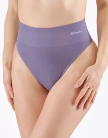 GINA dámské tanga klasická se širokým bokem, francouzské, bezešvé, klasické, jednobarevné Eco Bamboo 05015P