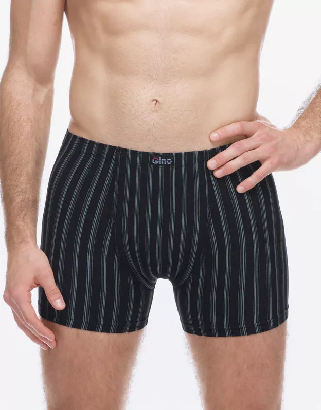 GINA pánské boxerky delší nohavička, šité 74178P GINA pánské boxerky delší nohavička, šité 74178P