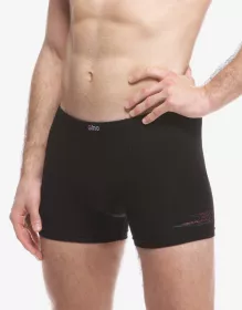 GINA pánské boxerky kratší nohavička, šité, s potiskem 73134P