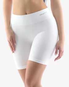 GINA dámské boxerky vyšší, kratší nohavička, bezešvé, klasické, jednobarevné Bamboo PureLine 03017P
