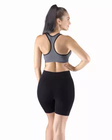 GINA dámské boxerky prodloužené, kratší nohavička, bezešvé, klasické, jednobarevné Eco Bamboo 03019P EcoBamboo