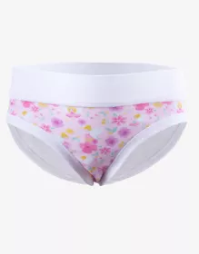 GINA dětské kalhotky klasické dívčí, úzký bok, šité, s potiskem Disco XIX 20029P