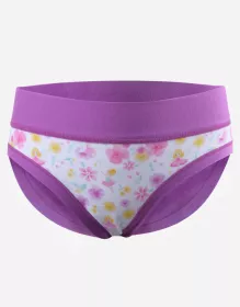 GINA dětské kalhotky klasické dívčí, úzký bok, šité, s potiskem Disco XIX 20029P