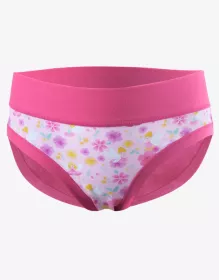 GINA dětské kalhotky klasické dívčí, úzký bok, šité, s potiskem Disco XIX 20029P