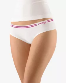 GINA dámské kalhotky francouzské, bezešvé, bokové Bamboo Cotton 04021P GINA dámské kalhotky francouzské, bezešvé, bokové Bamboo Cotton 04021P