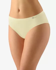 GINA dámské kalhotky klasické, širší bok, bezešvé, jednobarevné Bamboo Soft 00047P