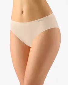 GINA dámské kalhotky klasické, širší bok, bezešvé, jednobarevné Bamboo Soft 00047P