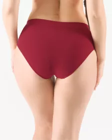 GINA dámské kalhotky klasické ve větších velikostech, větší velikosti, bezešvé, jednobarevné Bamboo PureLine 01001P