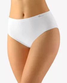 GINA dámské kalhotky klasické ve větších velikostech, větší velikosti, bezešvé, jednobarevné Bamboo Soft 01003P