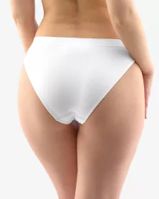 GINA dámské kalhotky klasické s úzkým bokem, úzký bok, bezešvé, jednobarevné Bamboo PureLine 00018P