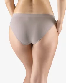 GINA dámské kalhotky klasické s úzkým bokem, úzký bok, bezešvé, jednobarevné Eco Bamboo 00037P EcoBamboo