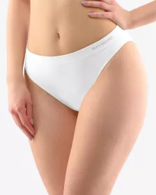 GINA dámské kalhotky klasické s úzkým bokem, úzký bok, bezešvé, jednobarevné Eco Bamboo 00037P EcoBamboo