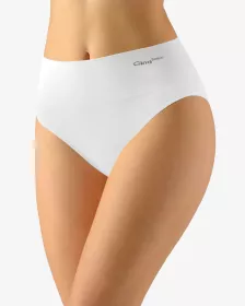 GINA dámské kalhotky klasické se širokým bokem, širší bok, bezešvé, jednobarevné Bamboo PureLine 00035P