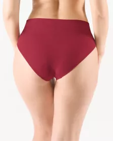 GINA dámské kalhotky klasické se širokým bokem, širší bok, bezešvé, jednobarevné Bamboo PureLine 00035P