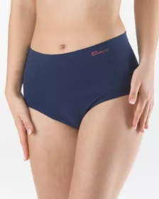 GINA dámské kalhotky klasické se zpevněným pasem, širší bok, bezešvé, jednobarevné Eco Bamboo 00052P | Béžová L/XL, Béžová M/L, Béžová S/M, Béžová XL/XXL, Bílá L/XL, Bílá M/L, Bílá S/M, Bílá XL/XXL, Černá L/XL, Černá M/L, Černá S/M, Černá XL/XXL, Lékořice/Tomato L/XL, Lékořice/Tomato M/L, Lékořice/Tomato S/M, Lékořice/Tomato XL/XXL, Tělová L/XL, Tělová M/L, Tělová S/M, Tělová XL/XXL