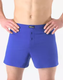 GINA pánské trenky volné, šité, jednobarevné Eco Bamboo 75194P