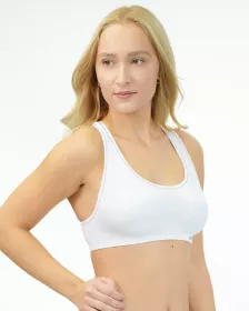 GINA dámské podprsenka sportovní s vycpávkami, bez kostice, bezešvé ECO Bamboo Sport 07018P EcoBamboo