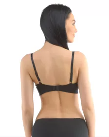 GINA dámské podprsenka vyztužená, push-up, bezešvé, jednobarevné Eco Bamboo 07019P EcoBamboo