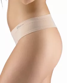 GINA dámské tanga francouzská, francouzské, bezešvé, bokové, jednobarevné Eco Bamboo 04031P EcoBamboo