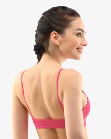 GINA dámské top podprsenkový s úzkými ramínky, úzká ramínka, bezešvé, jednobarevné Bamboo PureLine 07010P GINA dámské top podprsenkový s úzkými ramínky, úzká ramínka, bezešvé, jednobarevné Bamboo PureLine 07010P