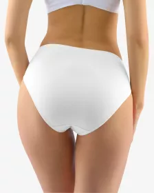 GINA dámské kalhotky klasické, širší bok, šité, s krajkou, jednobarevné La Femme 2 10211P GINA dámské kalhotky klasické, širší bok, šité, s krajkou, jednobarevné La Femme 2 10211P