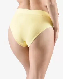 GINA dámské kalhotky klasické, širší bok, šité, jednobarevné Disco Solid 10247P
