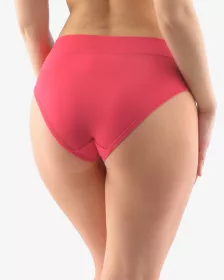 GINA dámské kalhotky klasické, širší bok, šité, jednobarevné 10266P