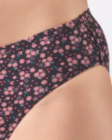 GINA dámské kalhotky klasické, širší bok, šité, s potiskem 10290P