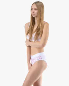 GINA dámské kalhotky klasické, širší bok, šité, s potiskem Disco XIX 10294P