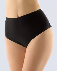 GINA dámské kalhotky klasické v nadměrných velikostech, nadměrné, šité, jednobarevné 11087P