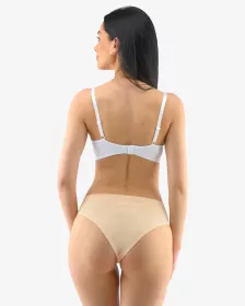 GINA dámské kalhotky bokové - brazilky, šité, jednobarevné Disco Solid 16158P